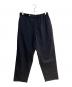 Graphpaper（グラフペーパー）の古着「Solotex Twill Wide Tapered Chef Pants」｜ネイビー