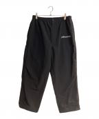 plllllleeeasseプリーズ）の古着「Nylon Track Pant/ナイロン トラック パンツ」｜ブラック