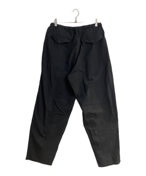 COMOLI（コモリ）COMOLI (コモリ) コットンダックステーパードパンツ ブラック サイズ:3の古着・服飾アイテム