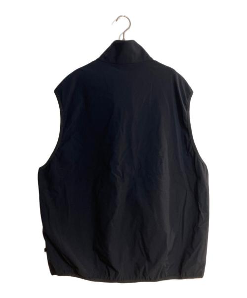 DAIWA PIER39（ダイワ ピア39）DAIWA PIER39 (ダイワ ピア39) TECH FLEX JERSEY STAND COLLAR VEST/テック フレックスジャージー スタンドカラーベスト ブラック サイズ:XL 未使用品の古着・服飾アイテム