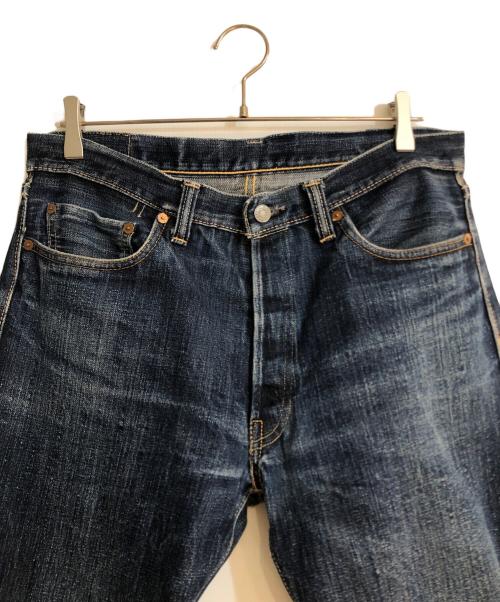 TRADE MARK（トレードマーク）TRADE MARK (トレードマーク) セルビッジデニムパンツ ネイビー サイズ:W33の古着・服飾アイテム