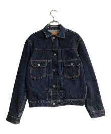 THE FLAT HEAD（ザ・フラットヘッド）の古着「デニムジャケット」｜ネイビー