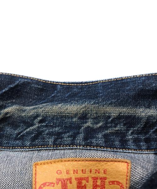 THE FLAT HEAD（ザ・フラットヘッド）THE FLAT HEAD (ザ・フラットヘッド) デニムジャケット ネイビー サイズ:38の古着・服飾アイテム