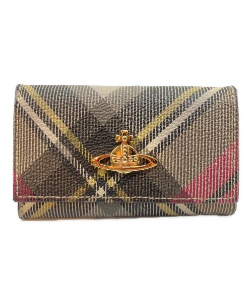 Vivienne Westwood（ヴィヴィアンウエストウッド）Vivienne Westwood (ヴィヴィアンウエストウッド) キーケース ベージュの古着・服飾アイテム