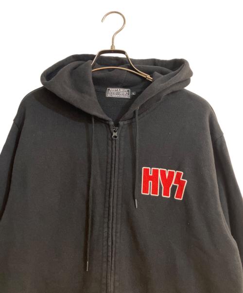 Hysteric Glamour（ヒステリックグラマー）Hysteric Glamour (ヒステリックグラマー) SPEAK NO EVIL パーカー ブラック サイズ:Lの古着・服飾アイテム