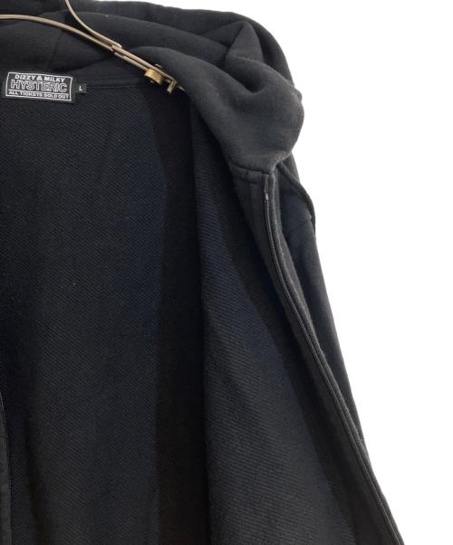 Hysteric Glamour（ヒステリックグラマー）Hysteric Glamour (ヒステリックグラマー) SPEAK NO EVIL パーカー ブラック サイズ:Lの古着・服飾アイテム