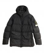 STONE ISLANDストーンアイランド）の古着「Crinkle Reps NY padded jacket」｜ブラック
