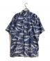 reyn spooner (レイン スプナー) 魚総柄アロハシャツ ネイビー サイズ:Ｌ：8000円