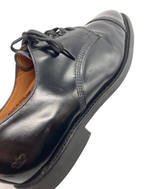SANDERS（サンダース）SANDERS (サンダース) MILITARY DERBY SHOE/ミリタリー ダービー シュー ブラック サイズ:8 2/1の古着・服飾アイテム