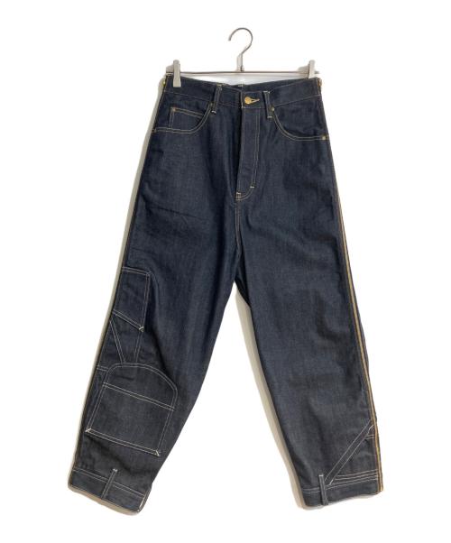 beautiful people（ビューティフルピープル）beautiful people (ビューティフルピープル) LEE (リー) Double End Denim Riders Painter Pants インディゴ サイズ:34の古着・服飾アイテム