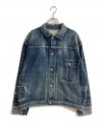 eYe COMME des GARCONS JUNYAWATANABE MAN×New Manualアイ コム デ ギャルソン ジュンヤ ワタナベ マン×ニュー・マニュアル）の古着「1STタイプデニムジャケット」｜インディゴ