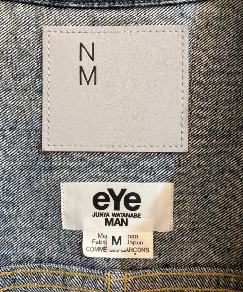 eYe COMME des GARCONS JUNYAWATANABE MAN（アイ コム デ ギャルソン ジュンヤ ワタナベ マン）eYe COMME des GARCONS JUNYAWATANABE MAN (アイ コム デ ギャルソン ジュンヤ ワタナベ マン) NEW MANUAL (ニュー・マニュアル) 1STタイプデニムジャケット インディゴ サイズ:Mの古着・服飾アイテム