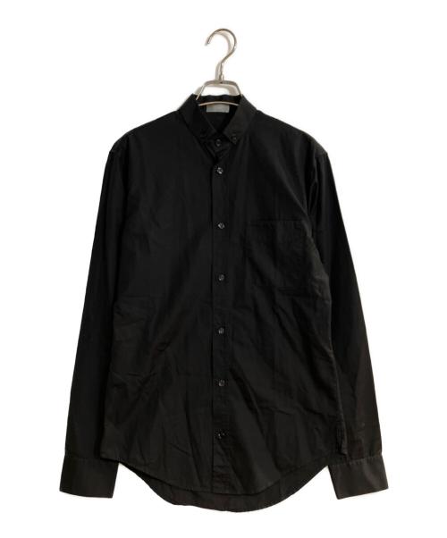 DIOR HOMME（ディオール オム）Dior Homme (ディオール オム) ボタンダウンシャツ ブラック サイズ:38の古着・服飾アイテム