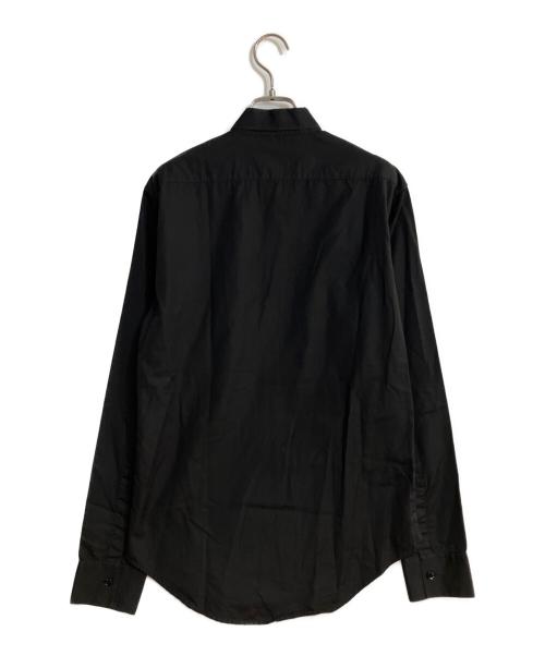 DIOR HOMME（ディオール オム）Dior Homme (ディオール オム) ボタンダウンシャツ ブラック サイズ:38の古着・服飾アイテム