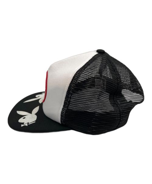 SUPREME（シュプリーム）Supreme (シュプリーム) PLAY BOY (プレイボーイ) Mesh Back 5-Panel ブラックの古着・服飾アイテム