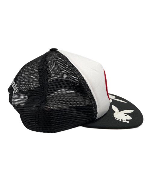 SUPREME（シュプリーム）Supreme (シュプリーム) PLAY BOY (プレイボーイ) Mesh Back 5-Panel ブラックの古着・服飾アイテム