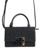 TORY BURCHトリーバーチ）の古着「Bon Bon fabric bag」｜ブラック