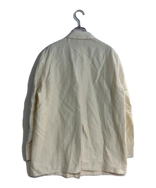 Plage（プラージュ）Plage (プラージュ) LINEN DB ジャケット ベージュ サイズ:38 未使用品の古着・服飾アイテム