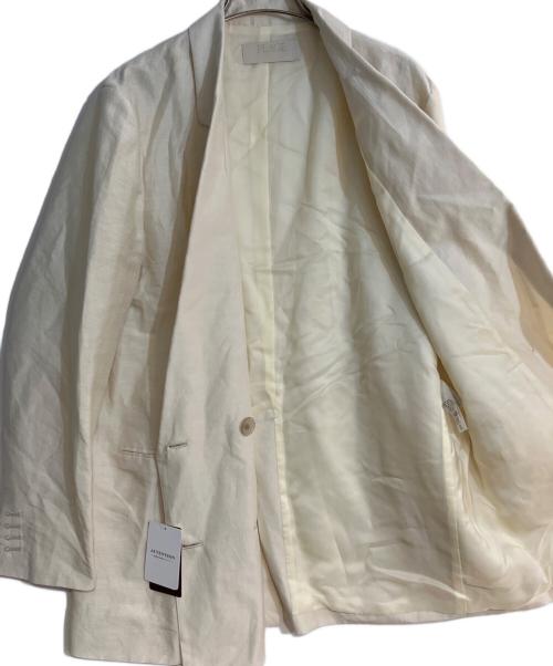 Plage（プラージュ）Plage (プラージュ) LINEN DB ジャケット ベージュ サイズ:38 未使用品の古着・服飾アイテム