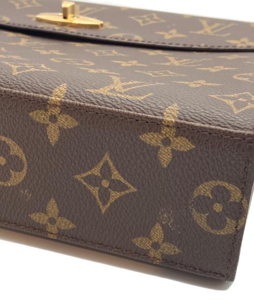LOUIS VUITTON（ルイ ヴィトン）LOUIS VUITTON (ルイ ヴィトン) マルゼルブモノグラムハンドバッグ ブラウンの古着・服飾アイテム