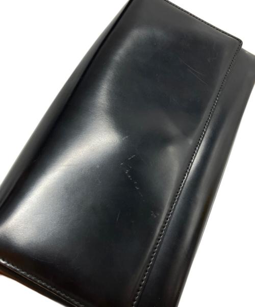 Salvatore Ferragamo（サルヴァトーレ フェラガモ）Salvatore Ferragamo (サルヴァトーレ フェラガモ) シルバーバックルワンショルダーバッグ ブラックの古着・服飾アイテム