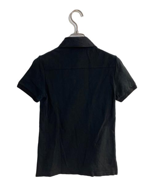 Vivienne Westwood RED LABEL（ヴィヴィアンウエストウッドレッドレーベル）Vivienne Westwood RED LABEL (ヴィヴィアンウエストウッドレッドレーベル) オーブ刺繍刺繍ポロシャツ ブラック サイズ:2の古着・服飾アイテム