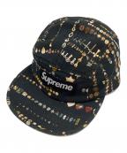 SUPREME×Mike Kelleyシュプリーム×マイクケリー）の古着「Camp Cap/キャンプキャップ」｜ブラック