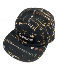 SUPREME×Mike Kelley（シュプリーム×マイクケリー）の古着「Camp Cap/キャンプキャップ」｜ブラック