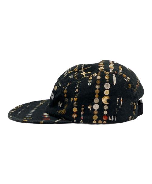 SUPREME（シュプリーム）Supreme (シュプリーム) Mike Kelley (マイクケリー) Camp Cap/キャンプキャップ ブラックの古着・服飾アイテム