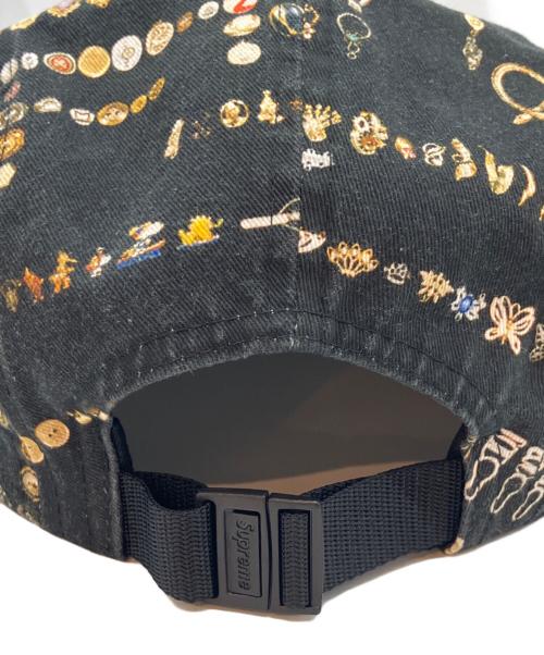 SUPREME（シュプリーム）Supreme (シュプリーム) Mike Kelley (マイクケリー) Camp Cap/キャンプキャップ ブラックの古着・服飾アイテム
