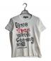 COMME des GARCONS（コムデギャルソン）の古着「10SS live free with Strong will プリントTシャツ」｜ホワイト
