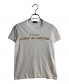 tricot COMME des GARCONSトリココムデギャルソン）の古着「02SS プリントカットソー」｜ホワイト
