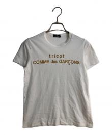 tricot COMME des GARCONS（トリココムデギャルソン）の古着「02SS プリントカットソー」｜ホワイト