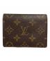 LOUIS VUITTON（ルイ ヴィトン）の古着「ジャポン サンガプール カードケース」｜ブラウン