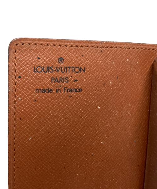 LOUIS VUITTON（ルイ ヴィトン）LOUIS VUITTON (ルイ ヴィトン) ポルト カルト・クレディ プレッシオン ブラウンの古着・服飾アイテム