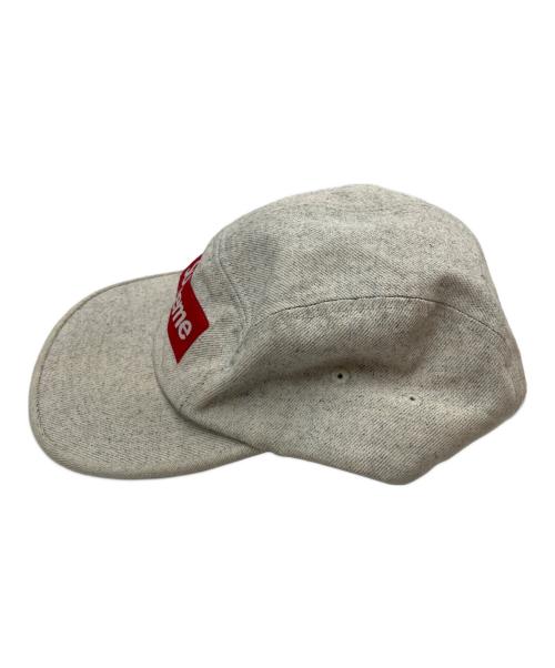 SUPREME（シュプリーム）Supreme (シュプリーム) Coated Denim Camp Cap ホワイトの古着・服飾アイテム