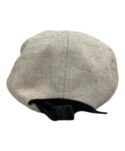 SUPREME（シュプリーム）Supreme (シュプリーム) Coated Denim Camp Cap ホワイトの古着・服飾アイテム