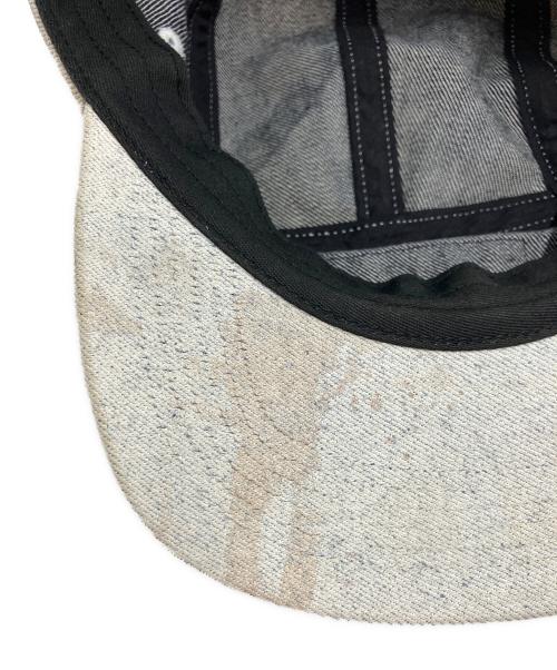SUPREME（シュプリーム）Supreme (シュプリーム) Coated Denim Camp Cap ホワイトの古着・服飾アイテム