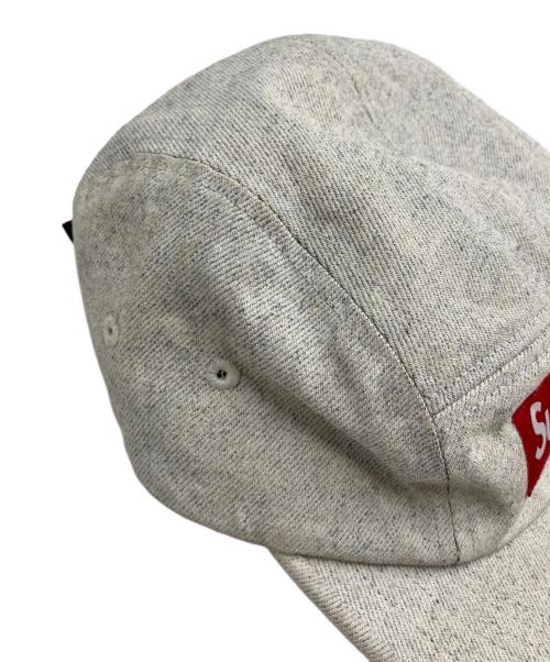 SUPREME（シュプリーム）Supreme (シュプリーム) Coated Denim Camp Cap ホワイトの古着・服飾アイテム