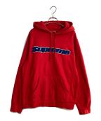 SUPREMEシュプリーム）の古着「Chenille Hooded Sweatshirt/シェニール フーデッド スウェットシャツ」｜レッド