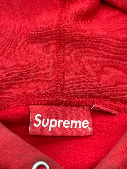 SUPREME（シュプリーム）SUPREME (シュプリーム) Chenille Hooded Sweatshirt/シェニール フーデッド スウェットシャツ レッド サイズ:Mの古着・服飾アイテム