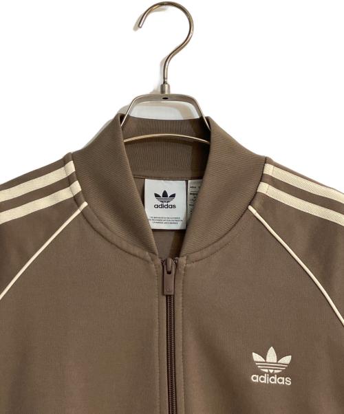 adidas（アディダス）adidas (アディダス) クラシックス SSTトラックジャケット ベージュ サイズ:Ｌの古着・服飾アイテム