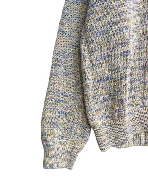 owness（オゥネス）OWNESS (オゥネス) スキッパーニットポロシャツ ピンク サイズ:Ｌの古着・服飾アイテム