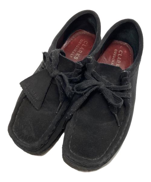 CLARKS（クラークス）CLARKS (クラークス) ワラビーブーツ ブラック サイズ:23の古着・服飾アイテム