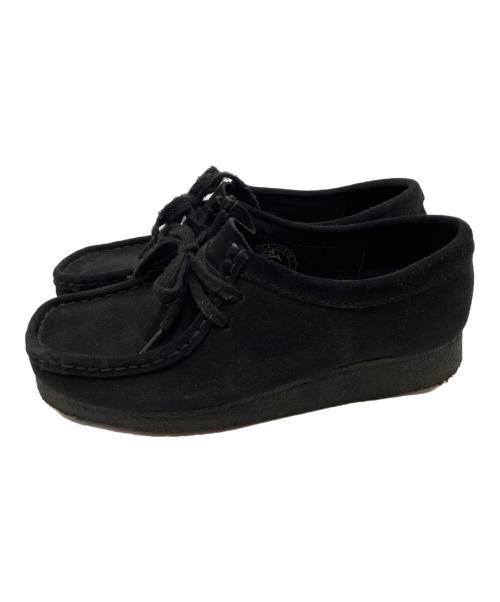 CLARKS（クラークス）CLARKS (クラークス) ワラビーブーツ ブラック サイズ:23の古着・服飾アイテム