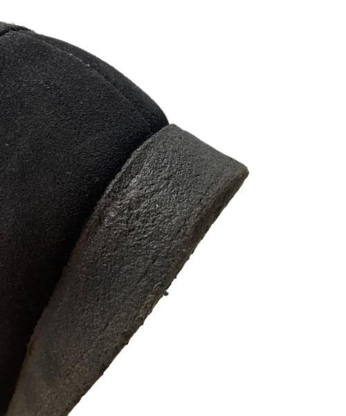 CLARKS（クラークス）CLARKS (クラークス) ワラビーブーツ ブラック サイズ:23の古着・服飾アイテム