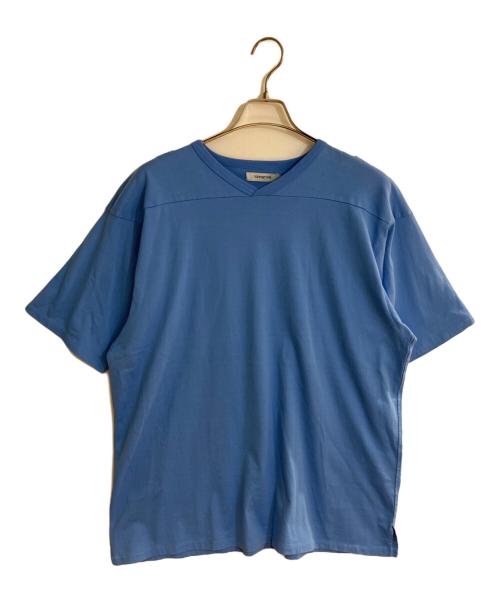 nonnative（ノンネイティブ）nonnative (ノンネイティブ) COACH S/S V-NECK TEE ブルー サイズ:2 未使用品の古着・服飾アイテム