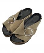 BIRKENSTOCKビルケンシュトック）の古着「Arosa Big Buckl」｜ベージュ