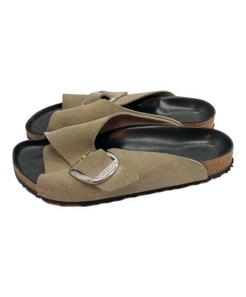 BIRKENSTOCK（ビルケンシュトック）BIRKENSTOCK (ビルケンシュトック) Arosa Big Buckl ベージュ サイズ:41の古着・服飾アイテム