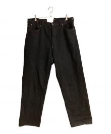 NIGEL CABOURN（ナイジェルケーボン）の古着「RAILMAN DENIM PANT/レイルマン デニムパンツ」｜ブラック